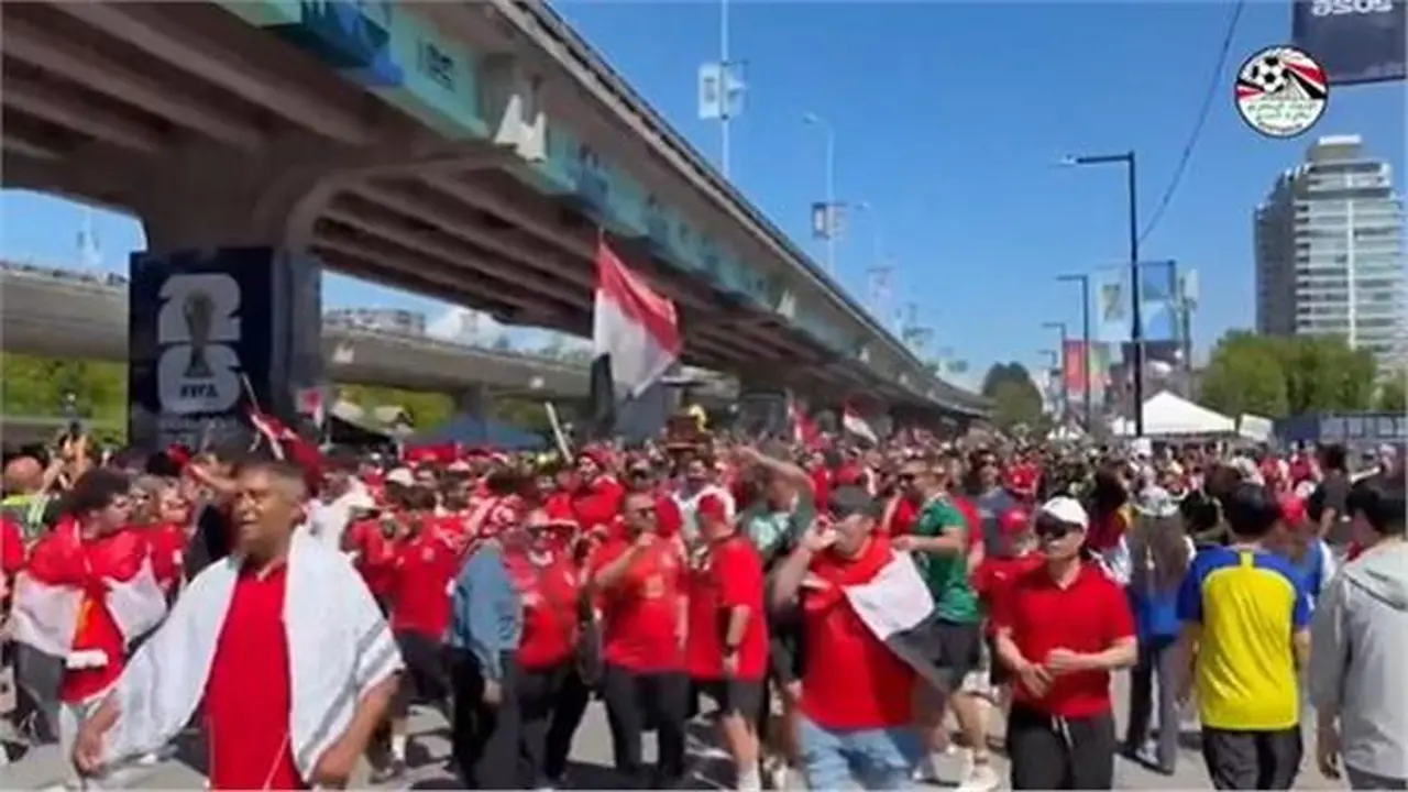 جماهير مصر تحتشد في كندا قبل مباراة كأس العالم مع نيوزيلندا